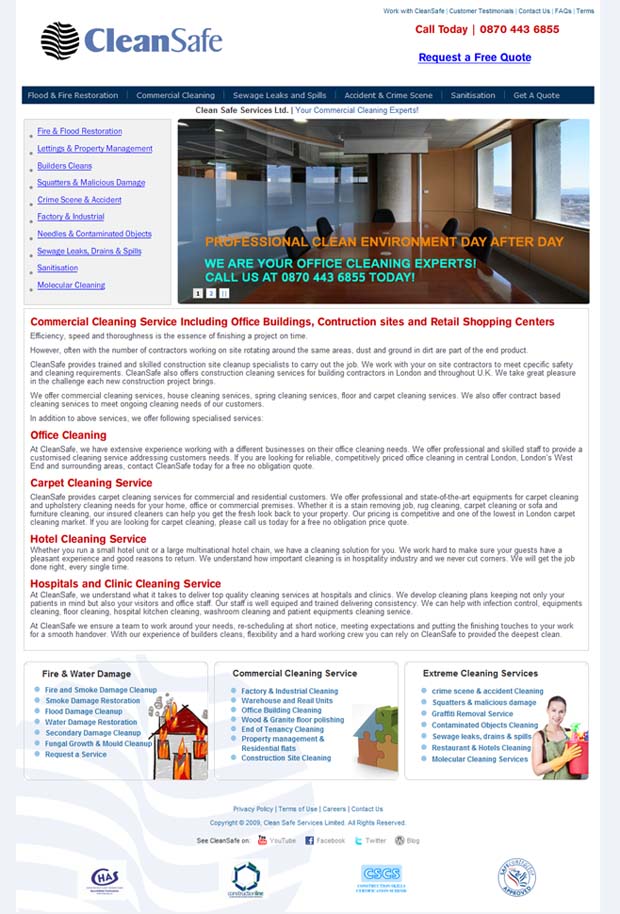 Cleansafe Services Limited New Design