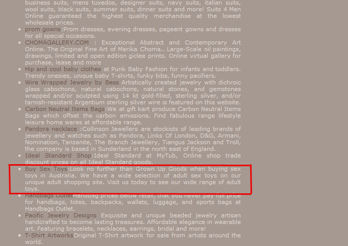 Poor Backlink Building